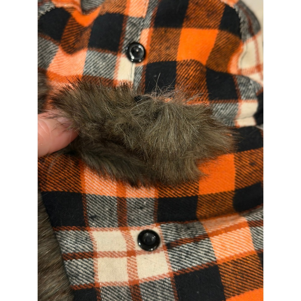 San Francisco Giants 2017 SGA River Rock Casino Plaid Trapper Hat SF Logo - Picture 7 of 8